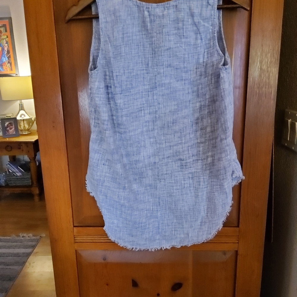 Anthropologie Cloth And Stone Tank Beautiful Used Condition Size S - Picture 7 of 11